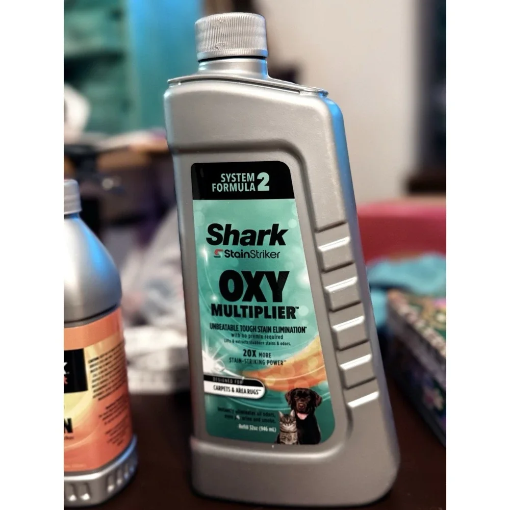 Shark Oxy Multiplier 32 Ounces‎ System Formula Two Stain Striker Power Rugs